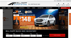 Desktop Screenshot of billrappbuickgmc.com